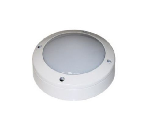 چین 10 Watt 800 Lumen Outdoor LED Wall Light White Black Cover 85-265vac تامین کننده