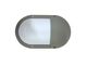 PF 0.9 CRI 80 Corner Bulkhead Outdoor Wall Light For Bathroom Milky PC Cover تامین کننده